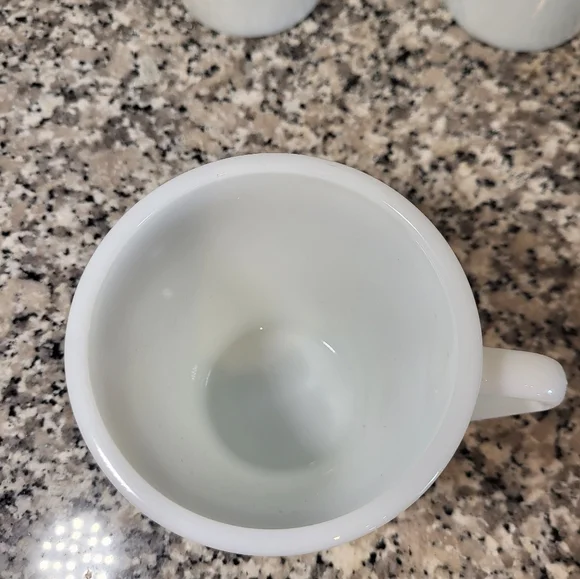 Pyrex WOODLAND Mugs Set of 5 Vintage Pyrex D Handled Coffee Mugs - Picture 3 of 5